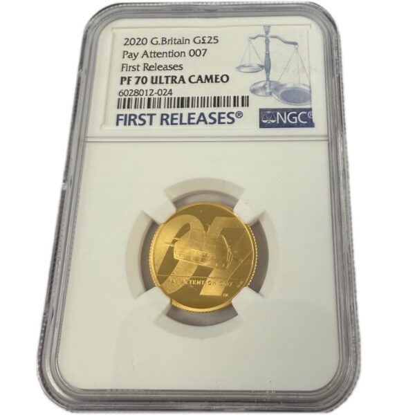 slabbed quarter ounce gold pf70 ultra cameo 2020 pay attention 007 2 slabbed quarter ounce gold pf70 ultra cameo 2020 pay attention 007 2